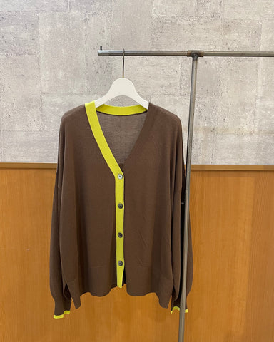 4月29日ライブ mink chair<br>バイカラーカーデ