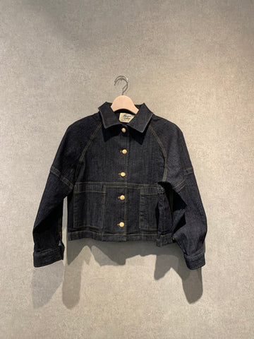 MargauxVintage <br> gold buttondenimjacket