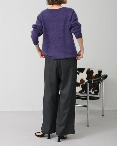 Herencia<br> Airy Touch Cashmere Knit Pullover