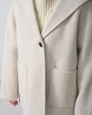 Herencia<br> Sailor Collar Short Coat