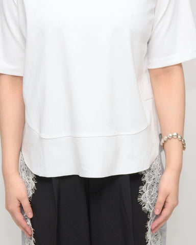 Praia<br> ソフトポンチバックスリットTシャツ