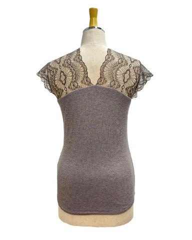 ayane予約<br> ショルダーレースタンク