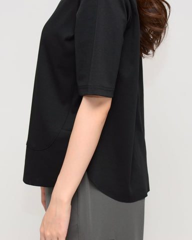 Praia<br> ソフトポンチバックスリットTシャツ