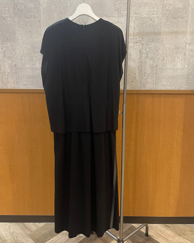 BLUE FRONCE<br>セットアップ風サイドLINEロングワンピ