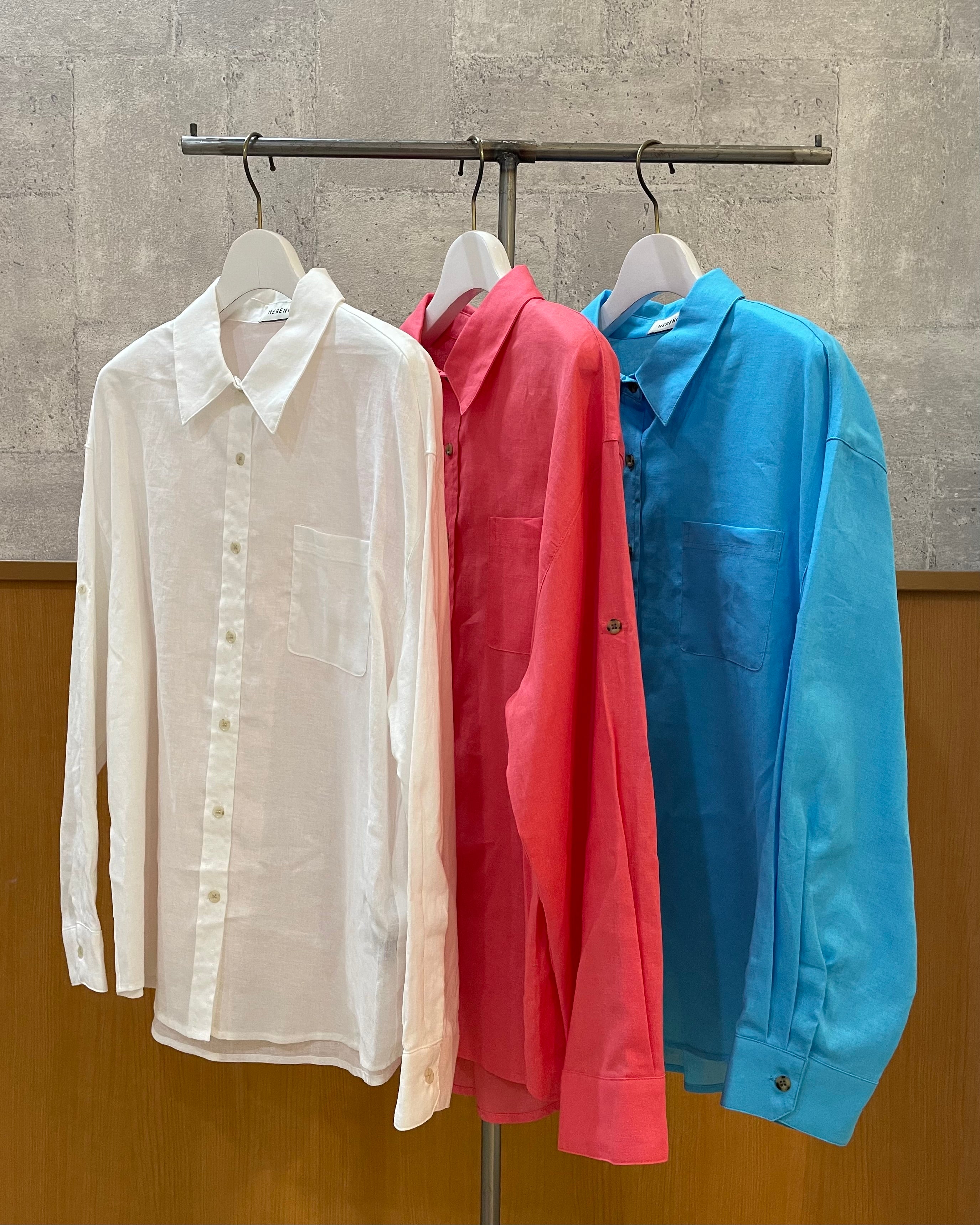 4月19日ライブHerencia <br>リネン混シャツ