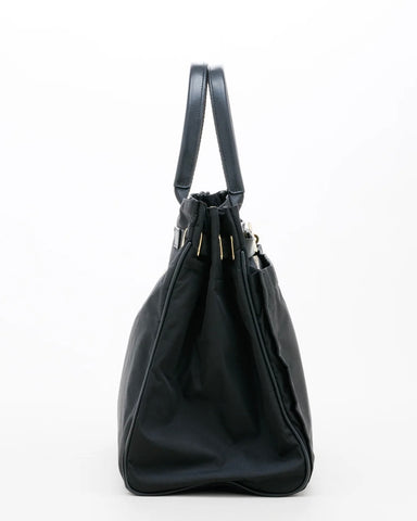 Stoy.<br> ポリエステルベルテッドトートバッグ