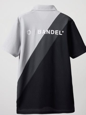 BANDEL<br>STRIPES SWITCH S/S POLO SHIRTS