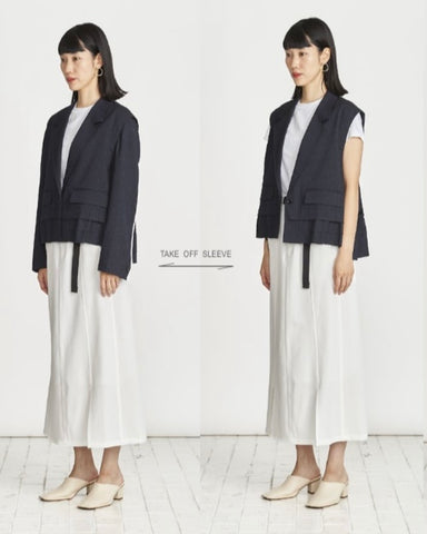 1%予約<br> スーツ地ジャケット