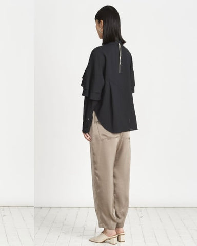 1%予約<br> 楊柳ブラウス