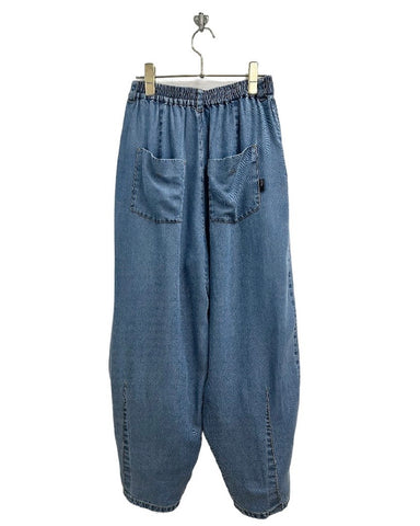ayane<br>テンセルデニムタックバレルレッグパンツ
