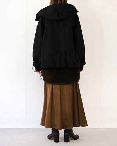 11月16日ライブ HERENCIA<br> Tech Coat & Faux Fur Vest