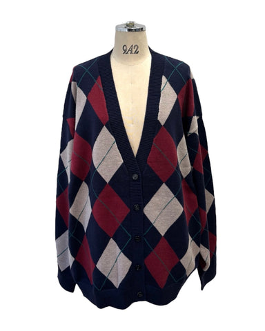 ayane<br>アーガイルニットカーディガン