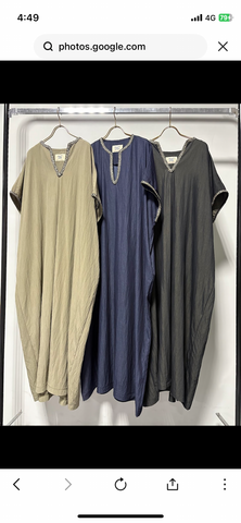 5月17日ライブ Margaux Vintage<br>カフタンドレス
