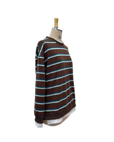 ayane予約<br>ボーダープルオーバー