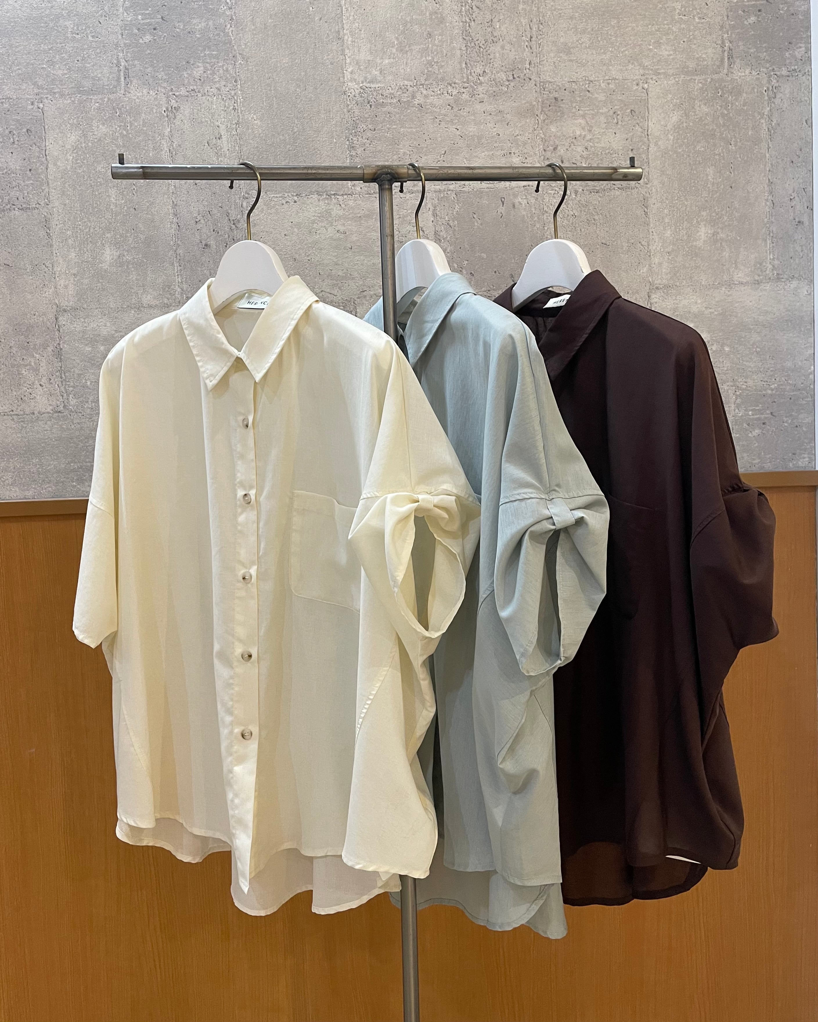 HERENCIA<br>2way袖シャツ