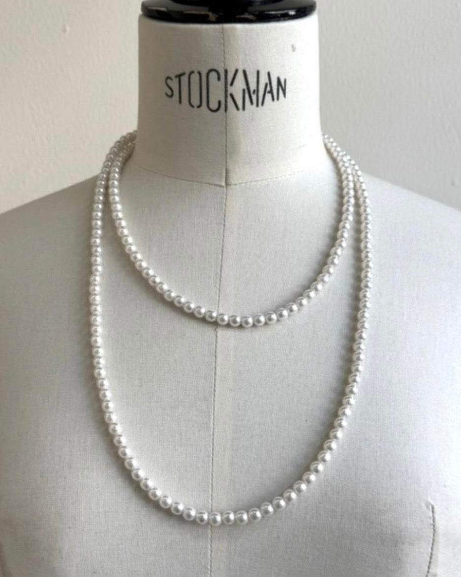 anana<br>マグネットパールロングネックレス