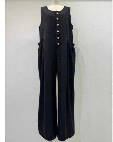 CYAN TOKYOご予約<br> ギャザーポケットサロペット