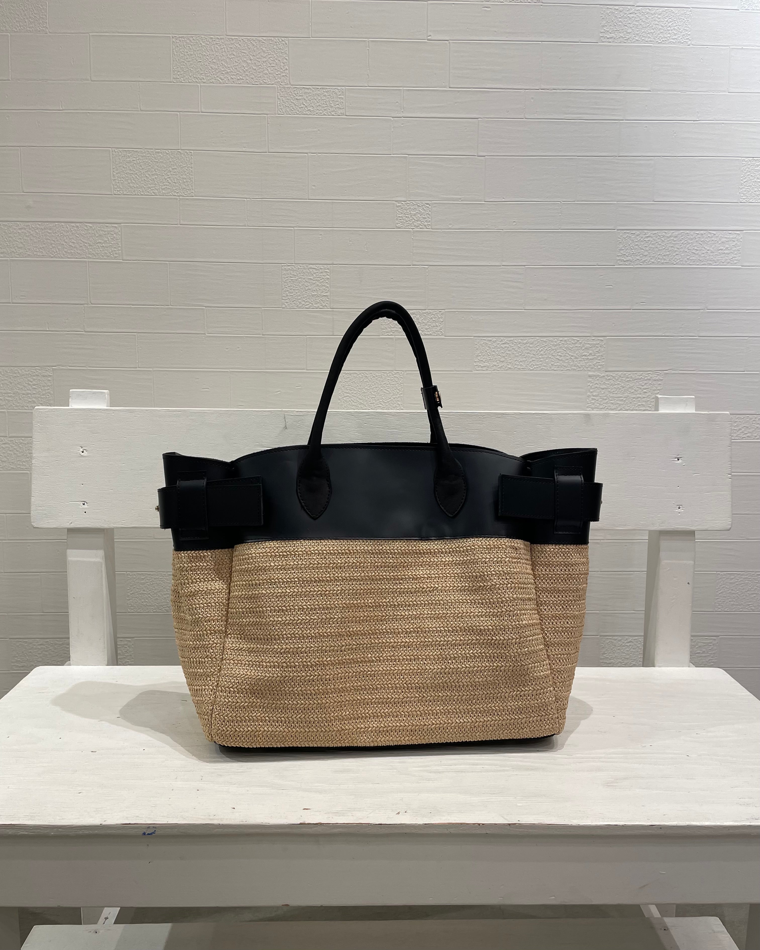 Medel<br>leather combi tote bag