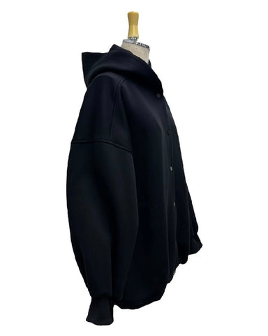 ayane予約<br> ダンボール素材フーディブルゾン