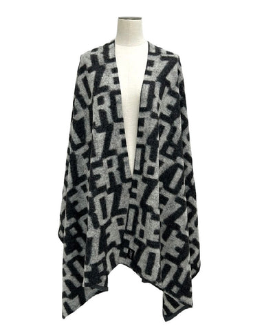 ayane予約<br>インポート生地ロゴショール（限定）