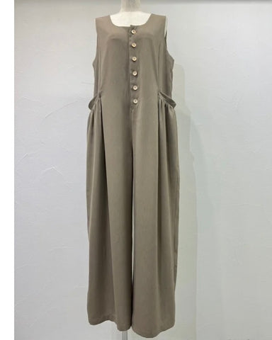 CYAN TOKYOご予約<br> ギャザーポケットサロペット