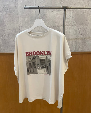 6月6日ライブ<br>mink chair<br>BROOKLYNフォトプリントTEE