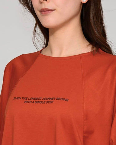 4月3日ライブ Praia<br>シルケット綿・シフォンヘムTシャツ