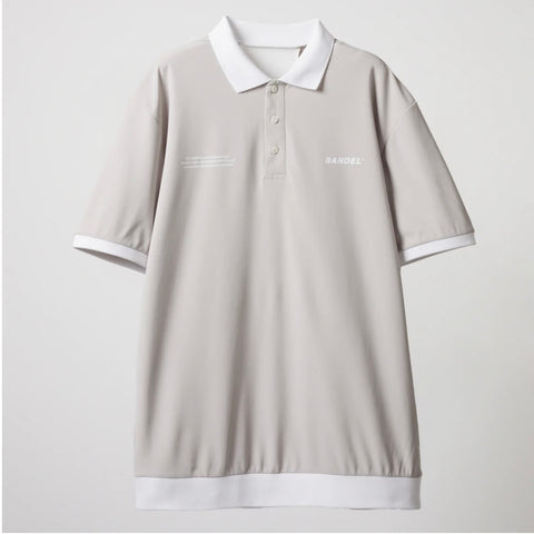 BANDEL<br> BICOLOR RIB S/S POLO SHIRTS