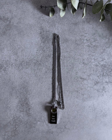 charmaer<br>ロゴプレートチェーンネックレス