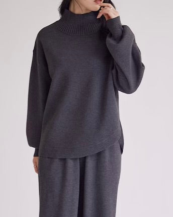 SUGAR ROSE<br> カーブスリットスムースニット