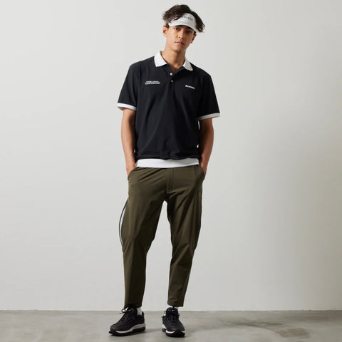 BANDEL<br> BICOLOR RIB S/S POLO SHIRTS