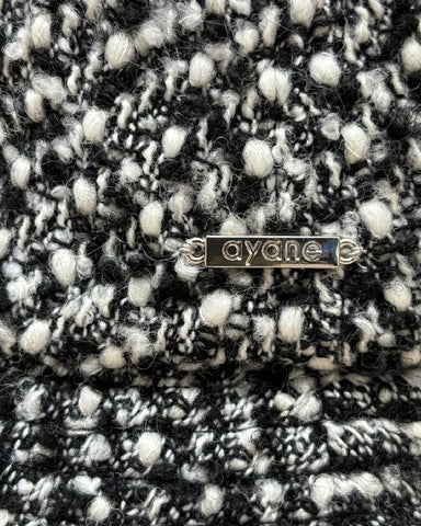 ayane予約<br>ツィードバケットハット