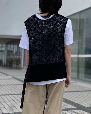 3月13日ライブ ma couleur<br>2wayラッセルレースベスト