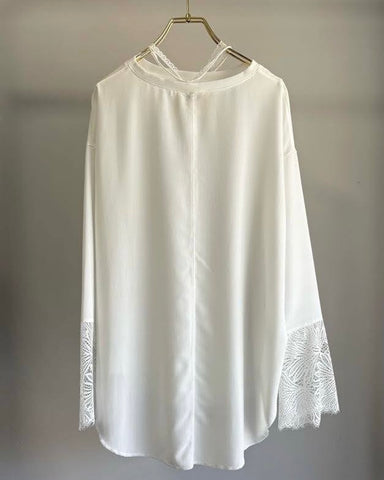 Margaux Vintage<br> シアーロンTEE カフスレース