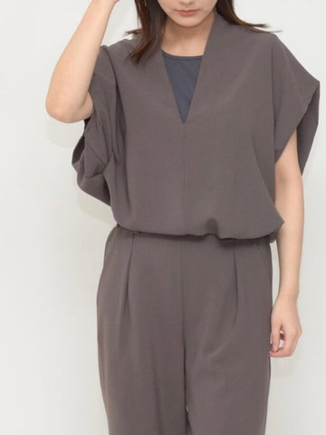 Praia<br>キーネックブラウス