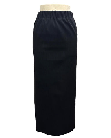 ayane予約<br> リブ生地ペンシルスカート