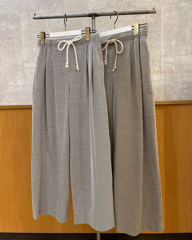 ma couleur <br>シアサッカーストライプパンツ