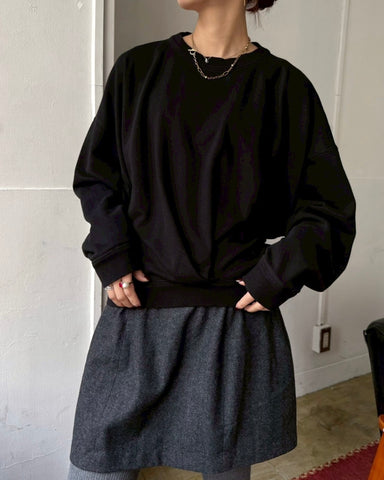 cafune<br> bio sweat tuck pullover