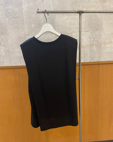 cafune<br>サイドスリットノースリーブ