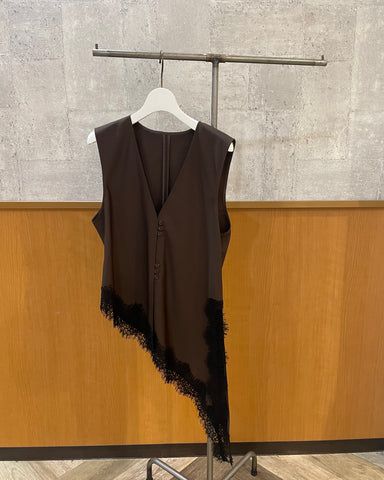 6月14日ライブcafune<br>アシメ裾レースジレ