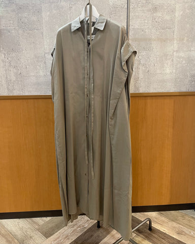 HERENCIA<br> Sheer Dress with Grosgrain Back Detail
