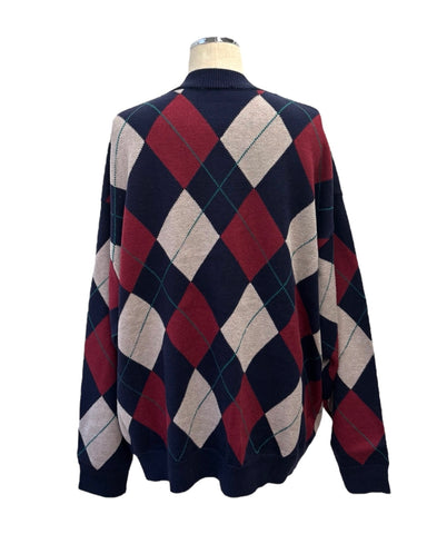 ayane<br>アーガイルニットカーディガン