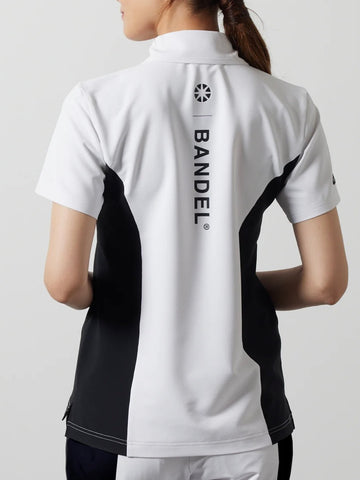 BANDEL<br>WOMENS <br>SIDE PANEL <br> SWITCH S/S POLO SHIRTS