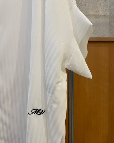 4月12日ライブ Margaux Vintage <br>ストライプロングシャツ