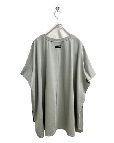 ayane<br>ポンチョ型ロゴTシャツ