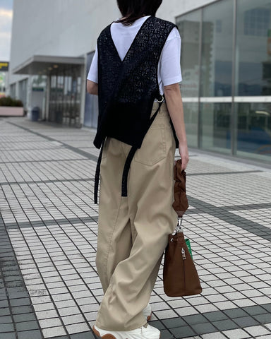 3月13日ライブ ma couleur<br>2wayラッセルレースベスト