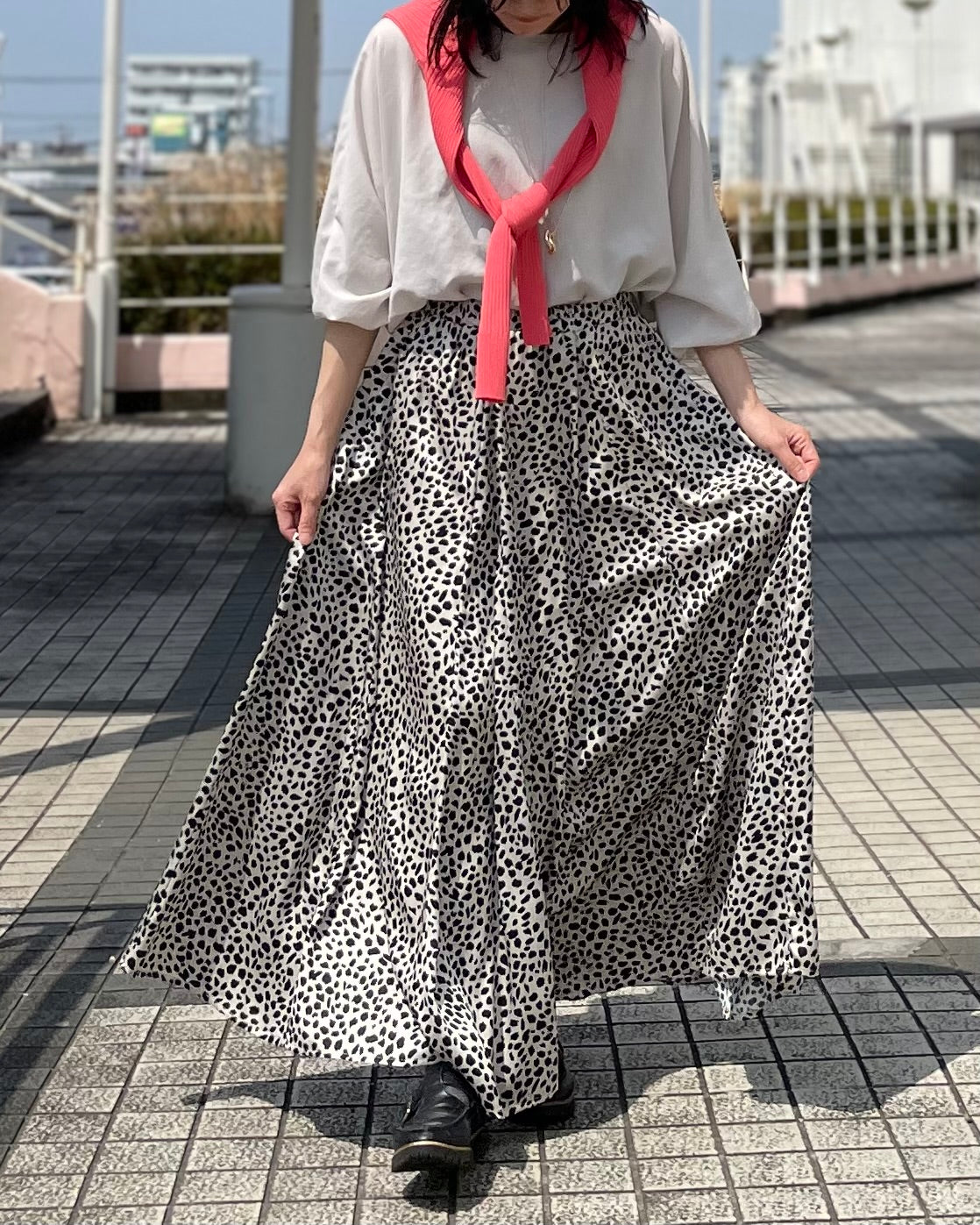 3月29日ライブ TP <br> 柄スカート