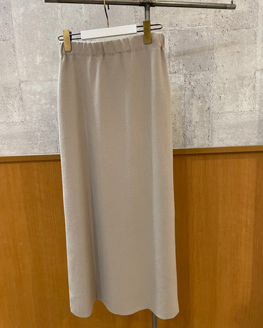 cafune<br>ブークレ素材バックフレアスカート