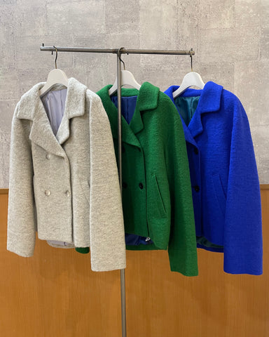 11月20日ライブ BLUE FRONCE<br>テーラードショートコート