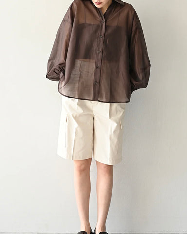 Herencia<br>バックリボンリラックスブラウス